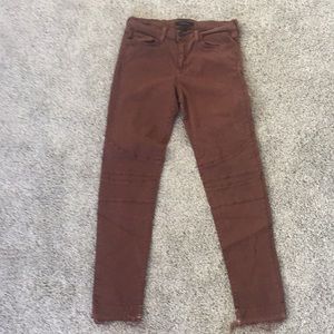 Flying Monkey skinny moto jean.  Size 29 x 28